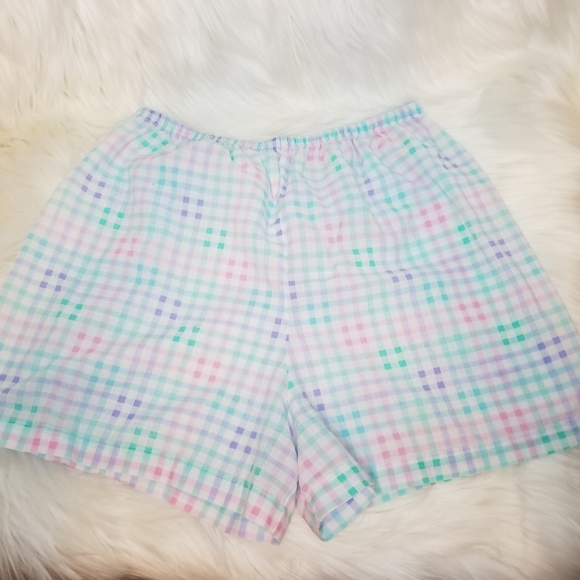 Vintage Ginham checkered Pastel Set 2 piece - Picture 7 of 9